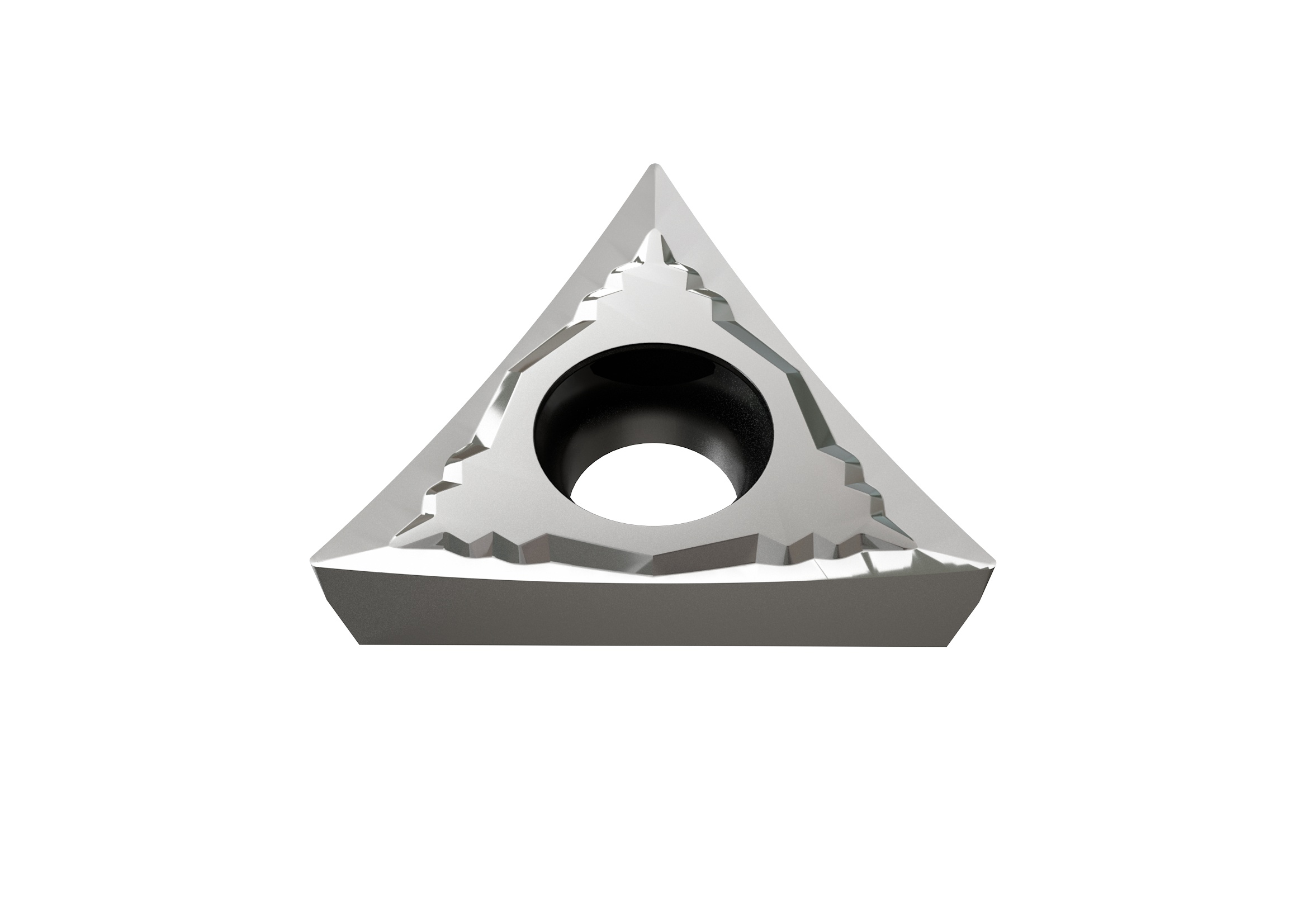 Picture of TCGT32505AL YG10 YG-1 TCGT16T302-AL YG10 Triangle Positive Carbide 0.0781 1.98mm Radius Finishing, Semi Finishing