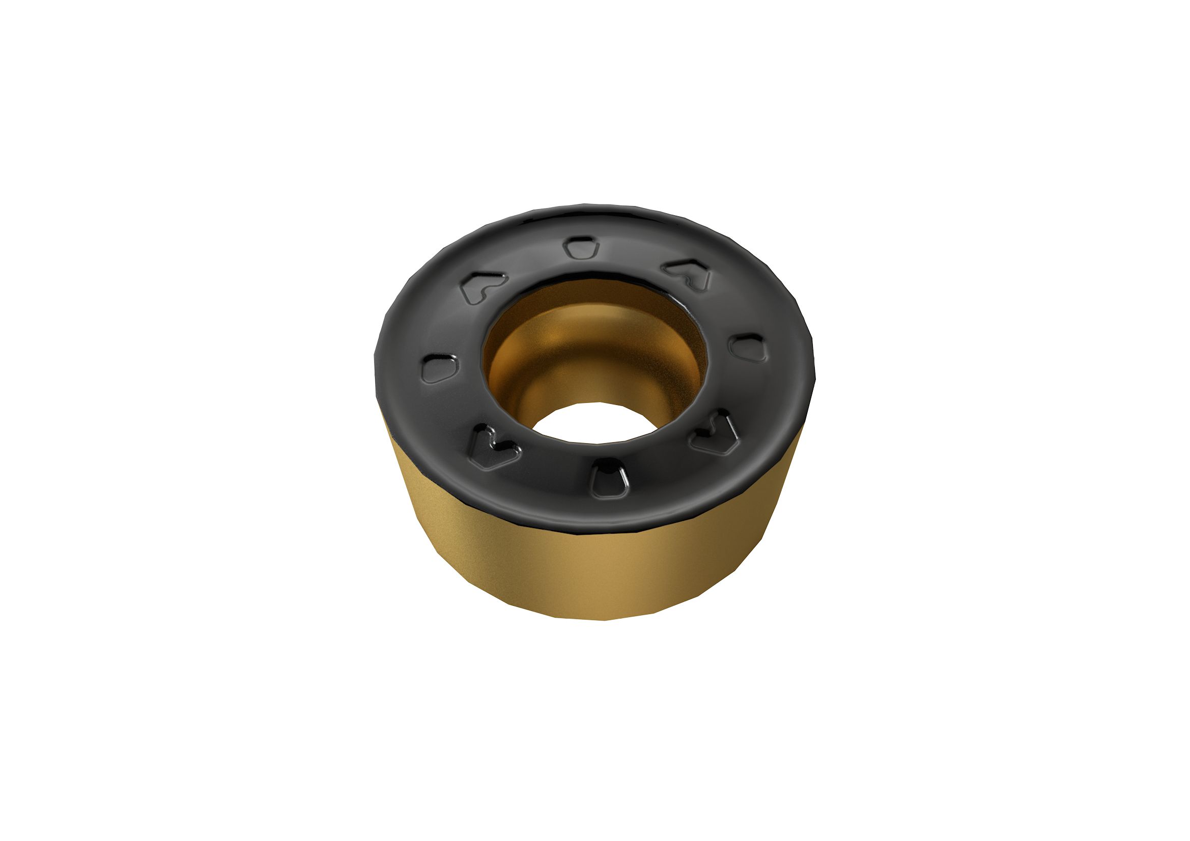 Picture of RCMT1204M0 YG3010 YG-1 RCMT1204M0 YG3010 Round Positive Carbide 0.2360 5.99mm Radius Finishing