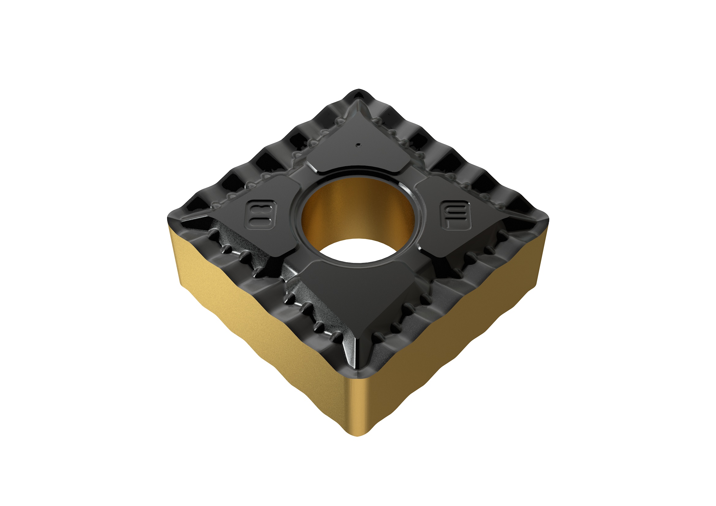Picture of SNMG432UL YG3010 YG-1 SNMG120408-UL YG3010 Square Negative Carbide 0.0313 0.80mm Radius Medium, Semi Finishing