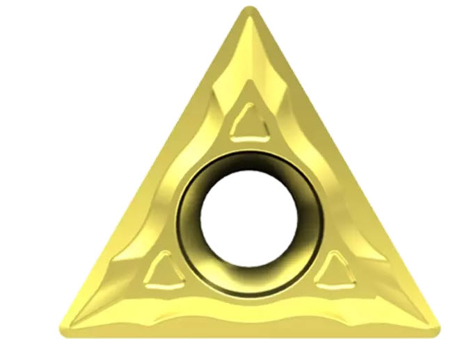 Picture of TCMT32.51UF YG3020 YG-1 TCMT16T304 UF YG3020 Triangle Positive Carbide 0.0781 1.98mm Radius Finishing, Semi Finishing