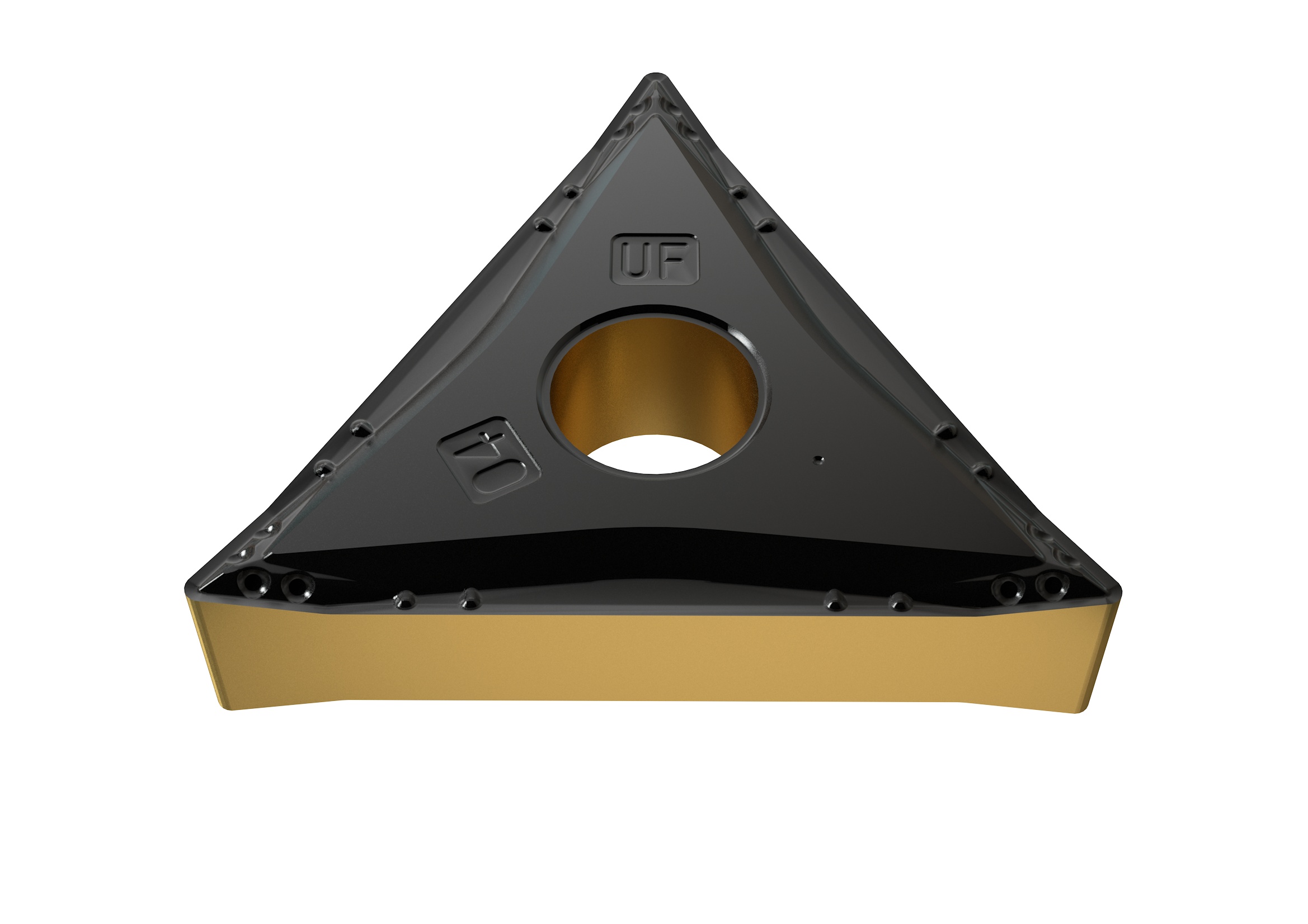 Picture of TNMG431UF YG3010 YG-1 TNMG220404UF YG3010 Triangle Negative Carbide 0.0156 0.40mm Radius Finishing, Semi Finishing