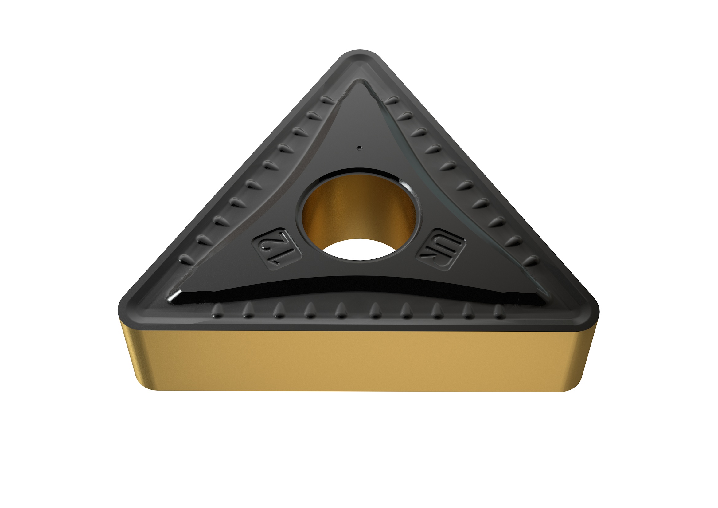 Picture of TNMG433UR YG1001 YG-1 TNMG220412UR YG1001 Triangle Negative Carbide 0.0469 1.19mm Radius Roughing, Medium