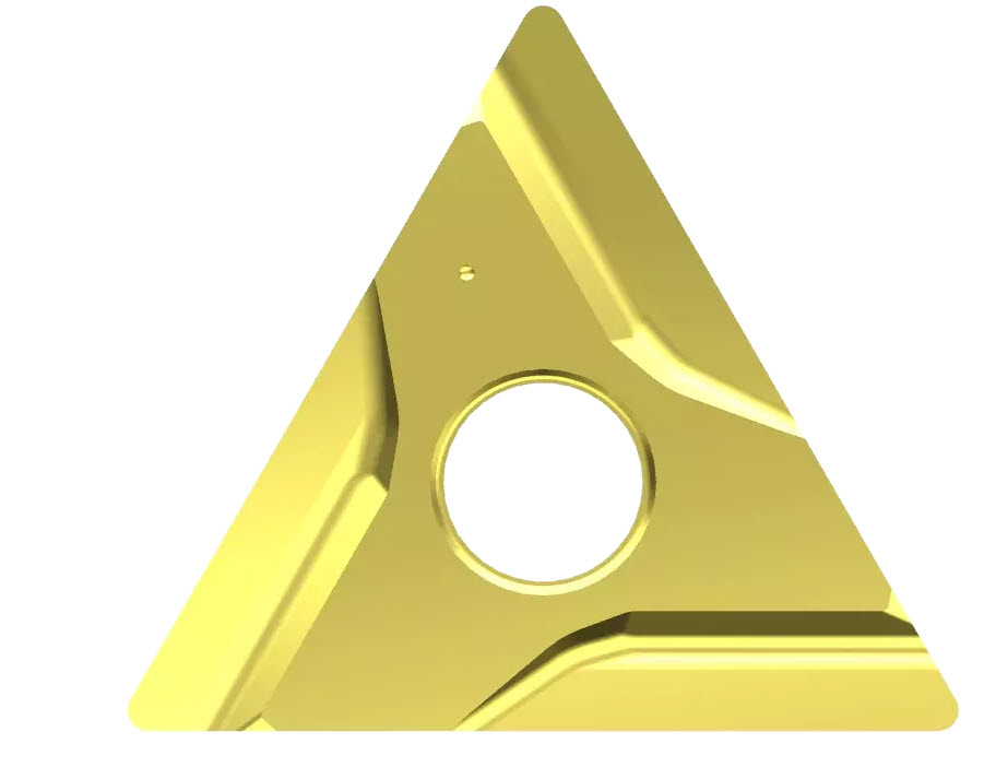 Picture of TNUX332 YG3020 YG-1 TNUX160408L YG3020 60.0° Negative Carbide 0.0313 0.80mm Radius Medium, Semi Finishing