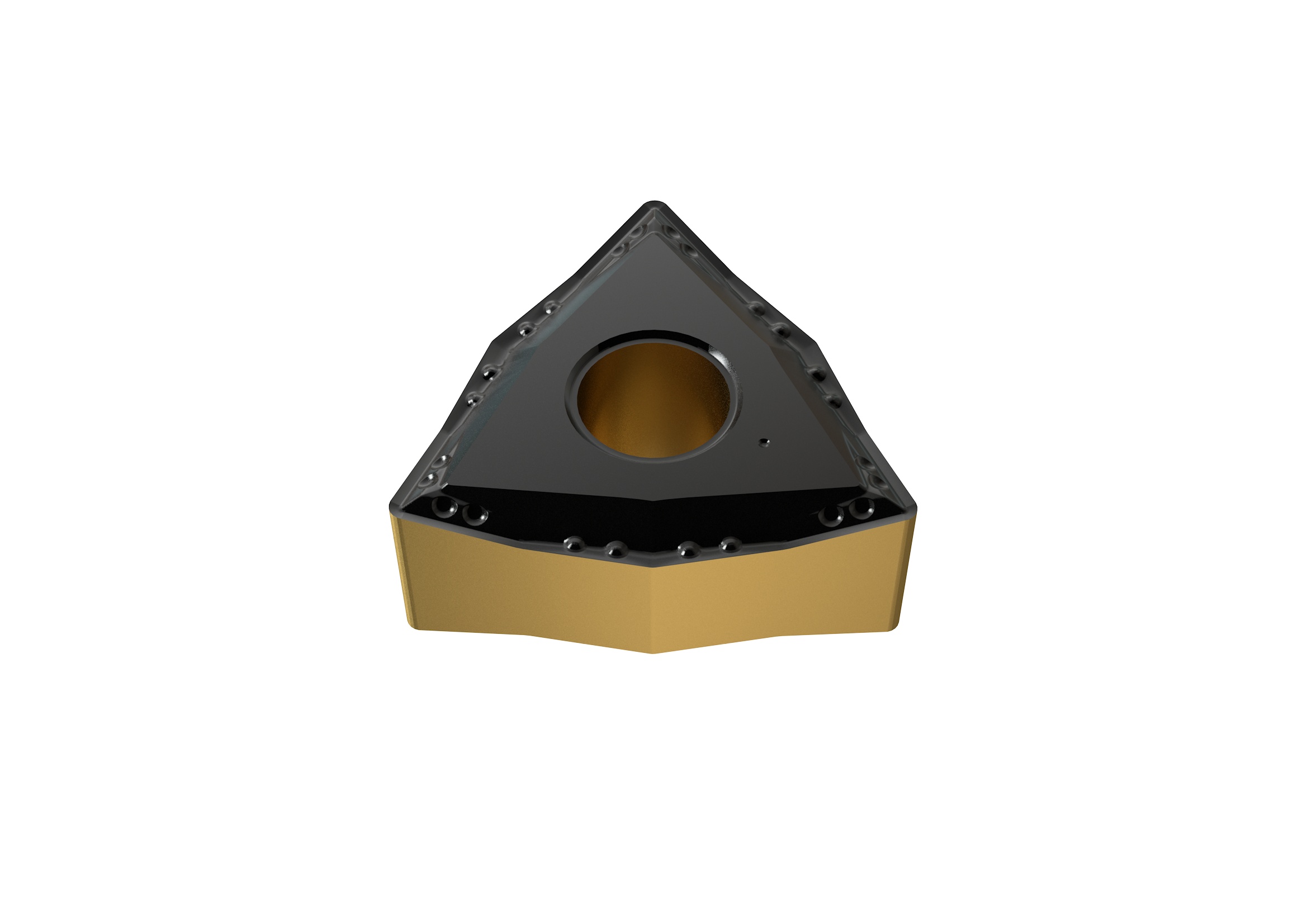 Picture of WNMG331UF YG3030 YG-1 WNMG060404 UF YG3030 Trigon Negative Carbide 0.0156 0.40mm Radius Finishing, Semi Finishing