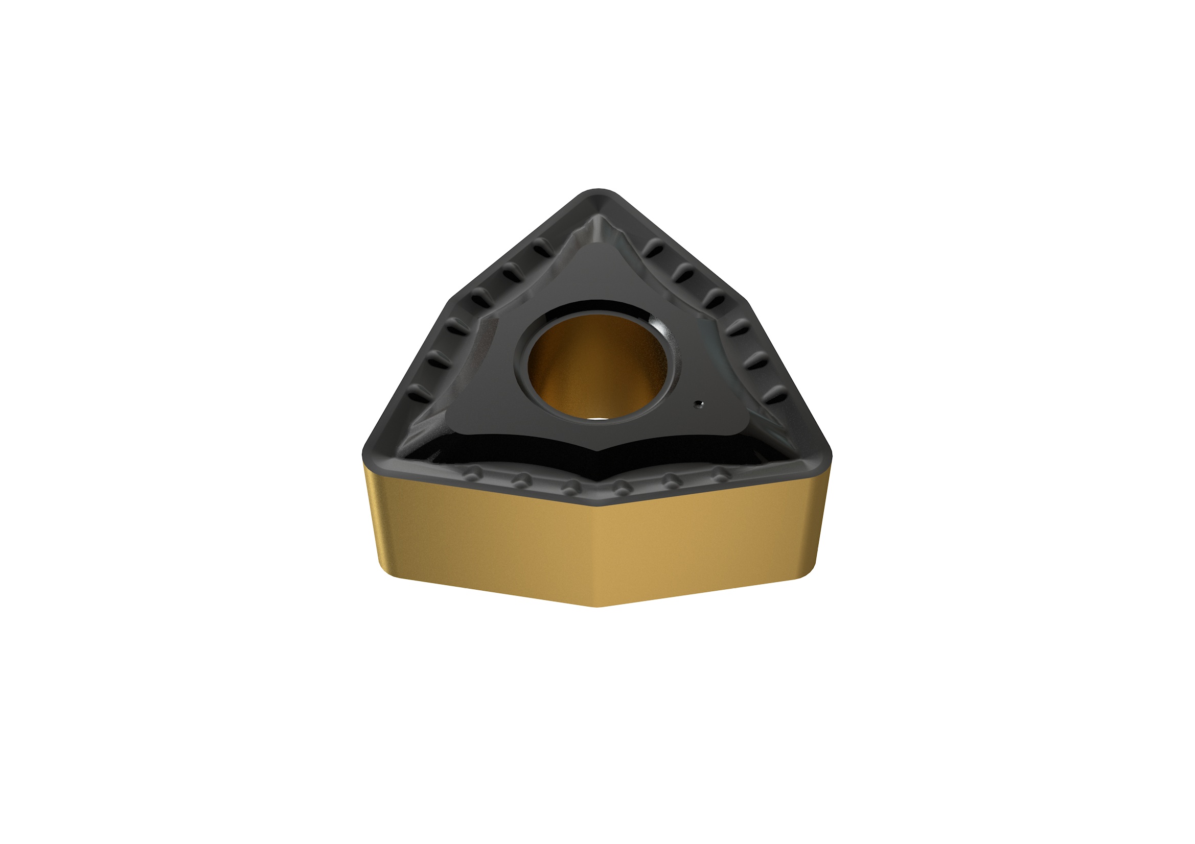 Picture of WNMG332UG YG3020 YG-1 WNMG060408 UG YG3020 Trigon Negative Carbide 0.0313 0.80mm Radius Medium, Semi Finishing