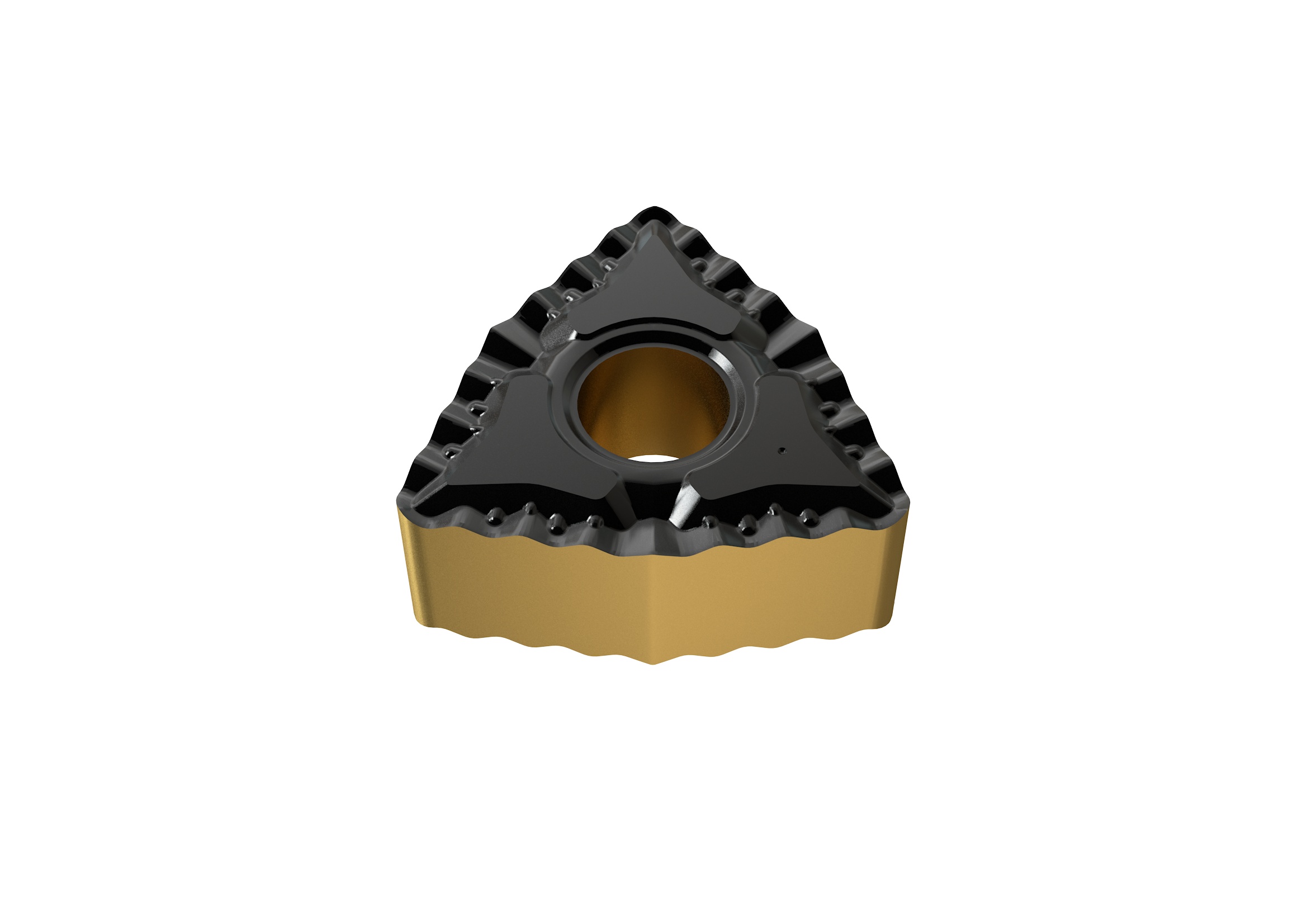 Picture of WNMG332UL YG3030 YG-1 WNMG060408 UL YG3030 Trigon Negative Carbide 0.0313 0.80mm Radius Medium, Semi Finishing