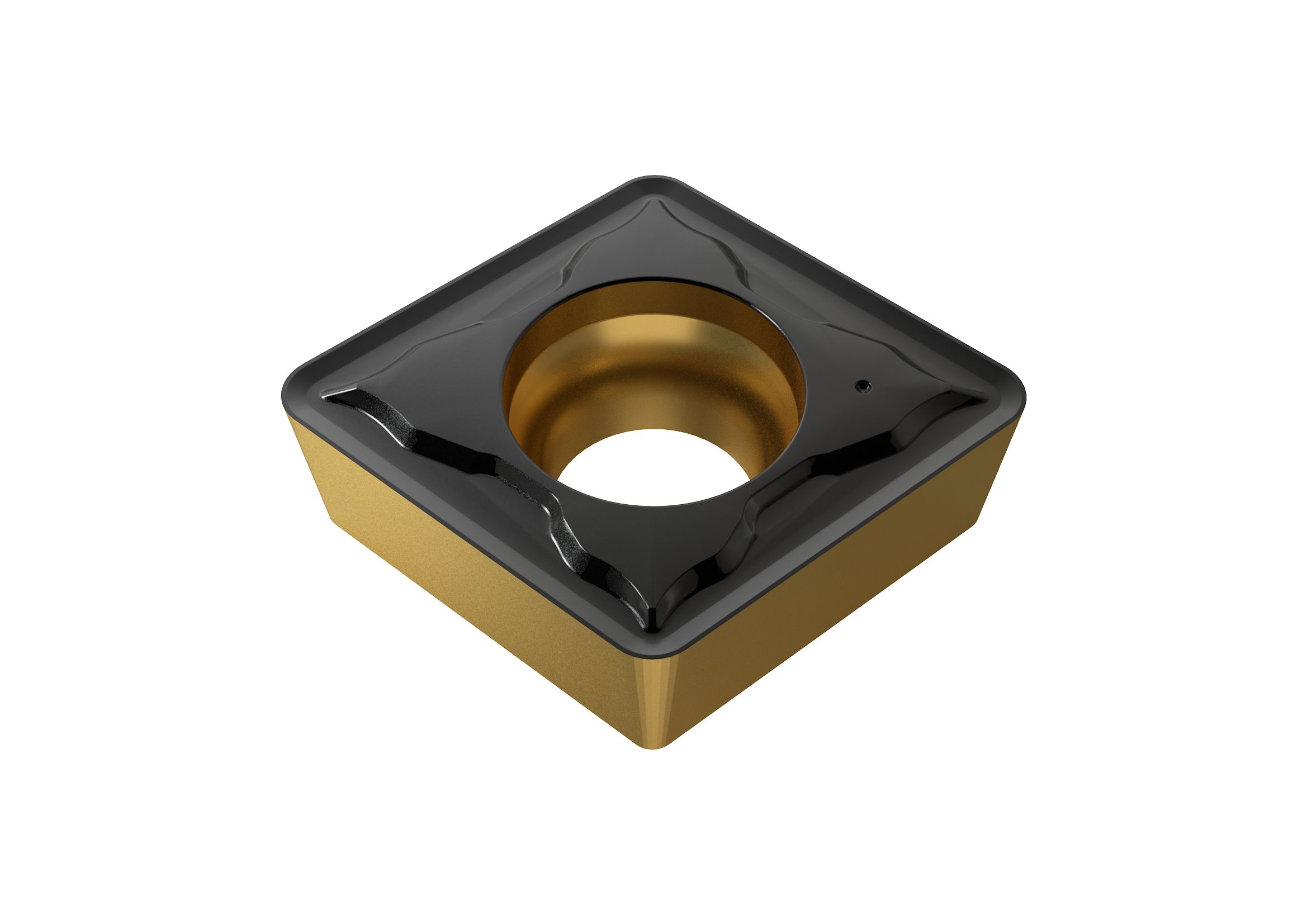 Picture of CCMT33UG YG3010 YG-1 CCMT0412-UG YG3010 80.0° Positive Carbide 0.0469 1.19mm Radius Finishing, Semi Finishing