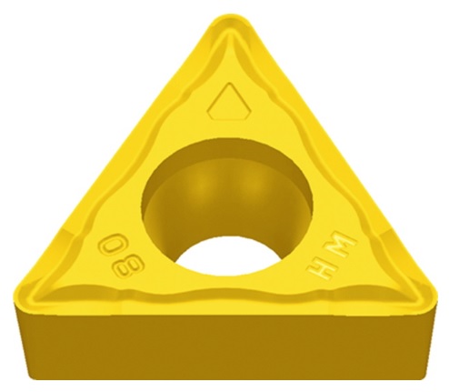 Picture of TCMT 16T308HM YBC252 ZCC TCMT 32.52HM YBC252 Triangle Negative Medium, Semi Finishing