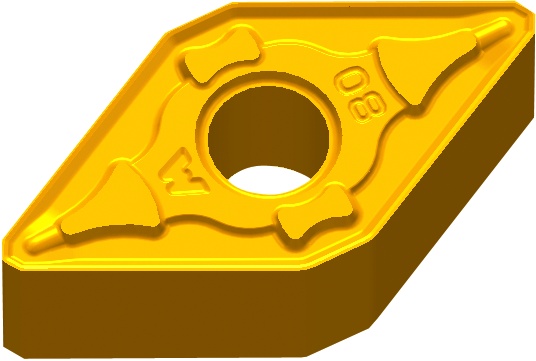 Picture of DNMX 150408 WG YBC152 ZCC DNMX 432WG YBC152 55.0° Negative Roughing, Semi Finishing