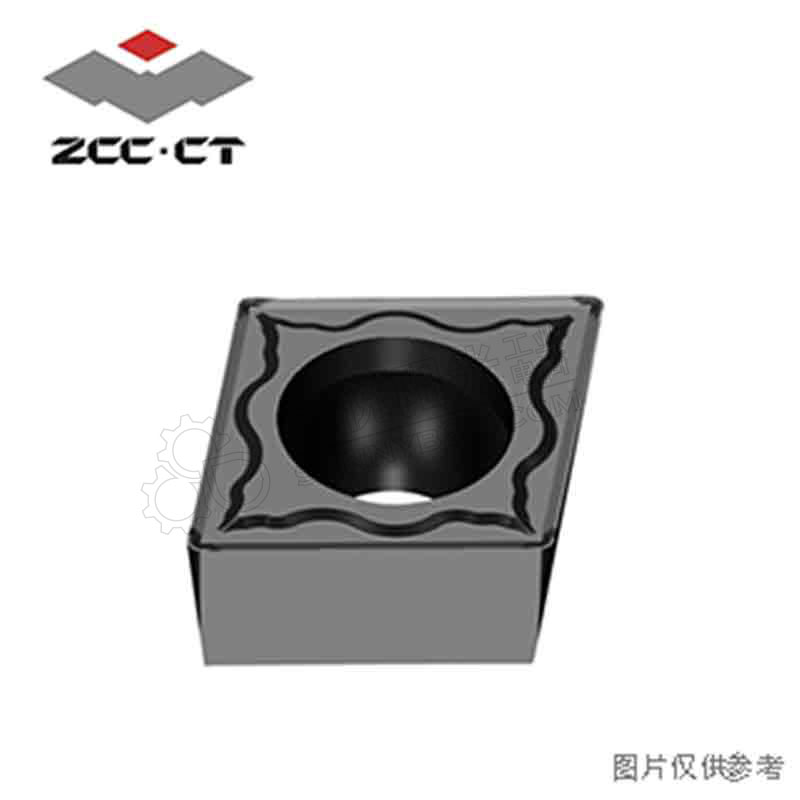 Picture of CCMT 09T308AHF YB6315 ZCC CCMT 32.52AHF YB6315 80.0° Positive Finishing, Semi Finishing