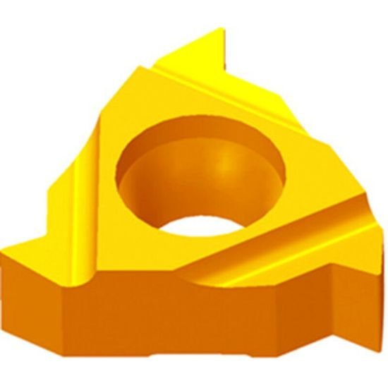 Picture of ZCC RT16.01W-G60 YBG201 Insert Sandvik Partial Profile TiN 8.00TPI - 14.00TPI 3.18mm - 1.81mm 60.0°