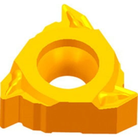 Picture of ZCC LT16.01W-0.50GM YBG201 Insert Sandvik Full Profile TiN 0.50mm Metric